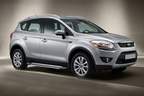 Ford Kuga 2008–2013 Bočne stopnice Rainbow (2 kosa, aluminij) fotografija 1
