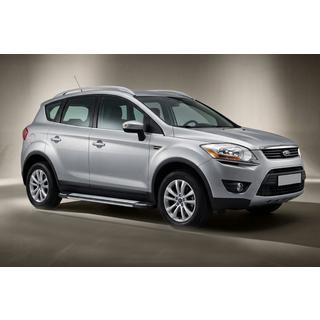 Bočne stopnice Rainbow (2 kosa, aluminij) Ford Kuga 2008–2013 fotografija 1