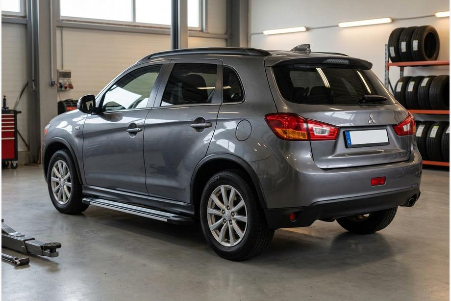 Mitsubishi ASX 2010–2023 Bočne stopnice Rainbow (2 kosa, aluminij) Image