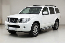 Nissan Pathfinder R51 2005–2014 Bočne stopnice Rainbow (2 kosa, aluminij) fotografija 1