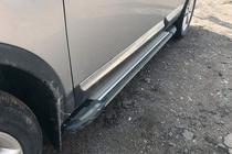 Nissan Qashqai 2010–2014 Stranske stopnice Rainbow (2 kosa, aluminij) fotografija 3