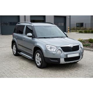 Stranske stopnice Rainbow (2 kosa, aluminij) Skoda Yeti 2009–2017 fotografija 1