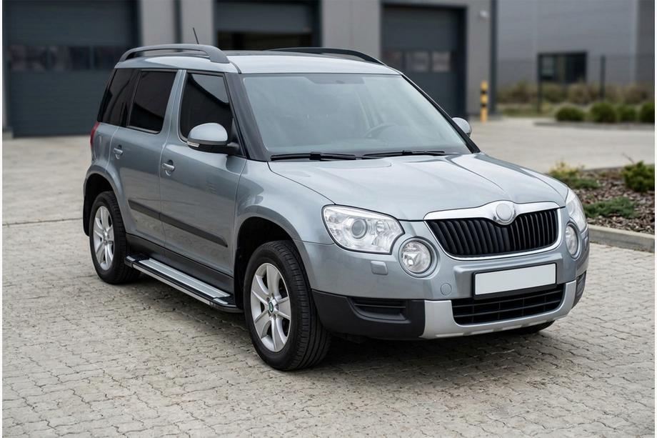 Skoda Yeti 2009–2017 Stranske stopnice Rainbow (2 kosa, aluminij) Image