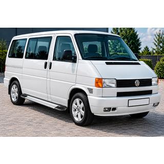 Stranski pragovi Rainbow (2 kosa, aluminij) Volkswagen T4 Caravelle/Multivan 1990–2003 fotografija 1