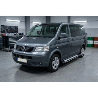 Stranski pragovi Rainbow (2 kosa, aluminij) Volkswagen T5 Transporter 2003–2010 fotografija 1