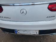 Mercedes GLE kupe C292 2015–2019 Kromirana obloga zadnjega odbijača (OEM) fotografija 3