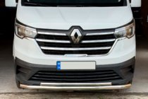 Renault Trafic 2015– Sprednji zaščitni lok ST014 (nerjavno jeklo) Ø60/42 mm fotografija 2