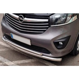 Sprednji zaščitni lok ST014 (nerjavno jeklo) Renault Trafic 2015– fotografija 3