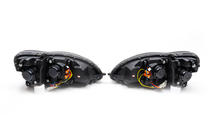 Mercedes S-class W220 1998–2005 Prednja žarometa z LED pozicijskimi lučmi (2 kosa) fotografija 2