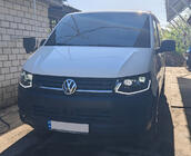 Volkswagen T6 2015–2024 Sprednji žarometi z LED lučmi Black (2015-2019, 2 kos) fotografija 7