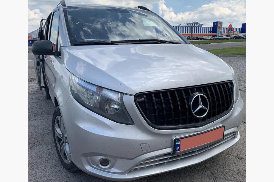 Mercedes Vito/V-razred W447 2014– Sprednja maska GT Panamericana Black (2014-2023 za Vito W447) Image