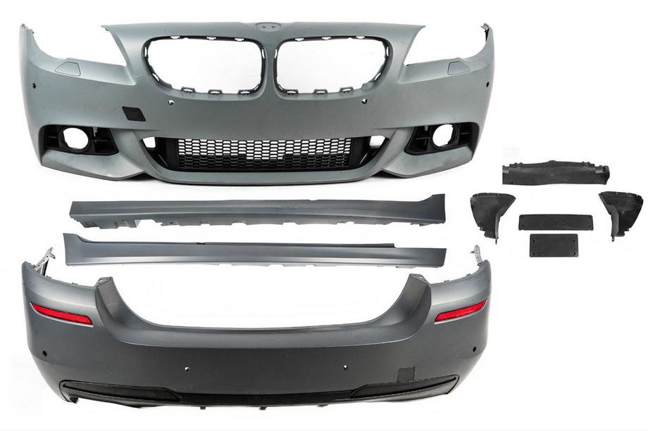 BMW serija 5 F10/F11 2010–2016 Komplet bodykita (M-Performance LCI) Dvostranski enojni izpuh Fotografija 2