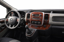 Opel Vivaro 2015–2019 Pokrov armaturne plošče Aluminij fotografija 1