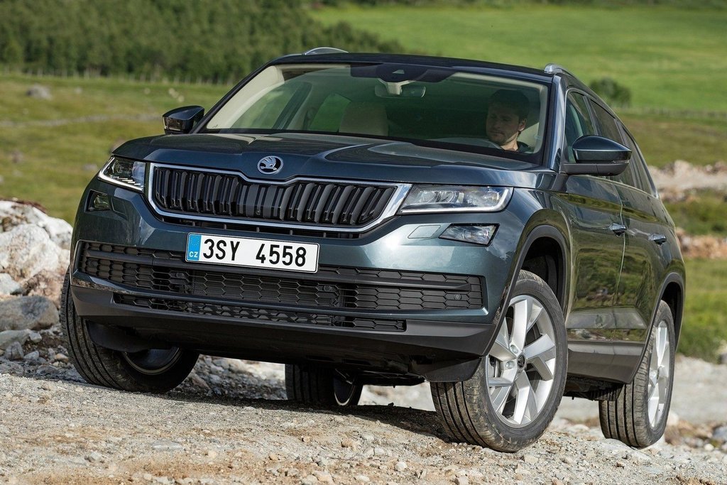 Srednje velik križanec Skoda Kodiaq