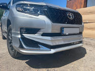 Toyota Land Cruiser Prado 150 2009–2023 Nastavki sprednjega in zadnjega odbijača Modelista V3-LED (2017-) Črna barva fotografija 3