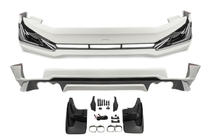 Toyota Land Cruiser Prado 150 2009–2023 Nastavki sprednjega in zadnjega odbijača Modelista V3-LED (2017-) Črna barva fotografija 1