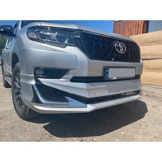Nastavki sprednjega in zadnjega odbijača Modelista V3-LED (2017-) Toyota Land Cruiser Prado 150 2009–2023 fotografija 3