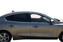 Ford Focus IV 2018– OmsaLine HB, SD zgornje okenske krom letvice (4 kosi, nerjaveče jeklo) fotografija 1