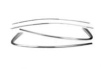 Ford Focus IV 2018– OmsaLine HB, SD zgornje okenske krom letvice (4 kosi, nerjaveče jeklo) fotografija 2