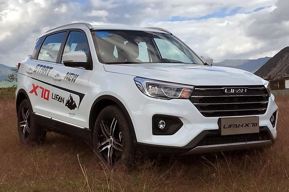 Pregled mestnega križanca Lifan X70
