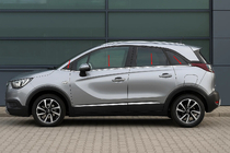 Opel Crossland X 2017–2024 Spodnje okenske letvice (8 kos, nerjaveče jeklo) OmsaLine - italijansko nerjavno jeklo fotografija 1