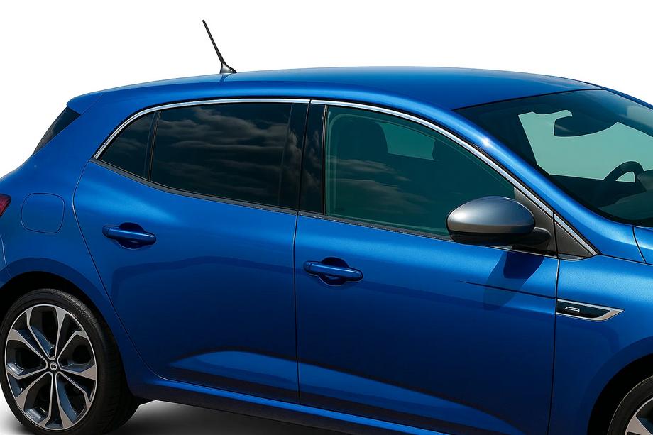 Renault Megane IV 2016–2025 Zgornje okenske letve (HB, 6 kos, nerjaveče jeklo) OmsaLine - italijansko nerjavno jeklo Image