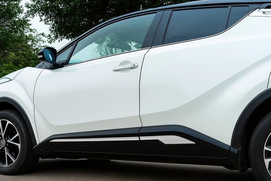 Toyota C-HR 2016–2023 OmsaLine okrasne letve vrat (4 kos, nerjaveče jeklo) Image