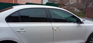 Volkswagen Jetta 2011–2018 Spodnje letve oken (6 kos, nerjaveče jeklo) Carmos - turško nerjaveče jeklo fotografija 4