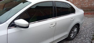 Volkswagen Jetta 2011–2018 Spodnje letve oken (6 kos, nerjaveče jeklo) Carmos - turško nerjaveče jeklo fotografija 3