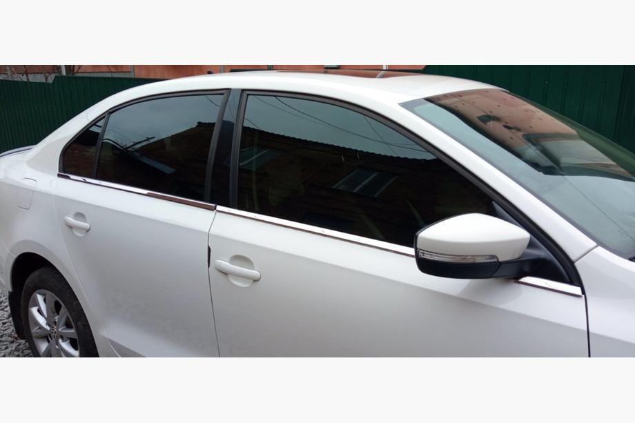 Volkswagen Jetta 2011–2018 Spodnje letve oken (6 kos, nerjaveče jeklo) Carmos - turško nerjaveče jeklo Image