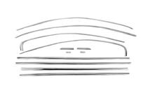 Volkswagen Jetta 2011–2018 Komplet okenskih obrob (12 kos, nerjaveče jeklo) Carmos - turško nerjaveče jeklo fotografija 2