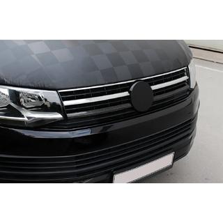 Obrobe spodnje rešetke 2015-2019 (2 kosa, karbon) Volkswagen T6 2015–2024 fotografija 3