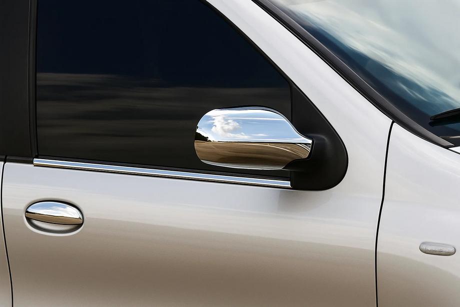Fiat Albea 2002–2012 Kromirane obloge kljuk vrat (4 kosi, nerjavno jeklo) Image