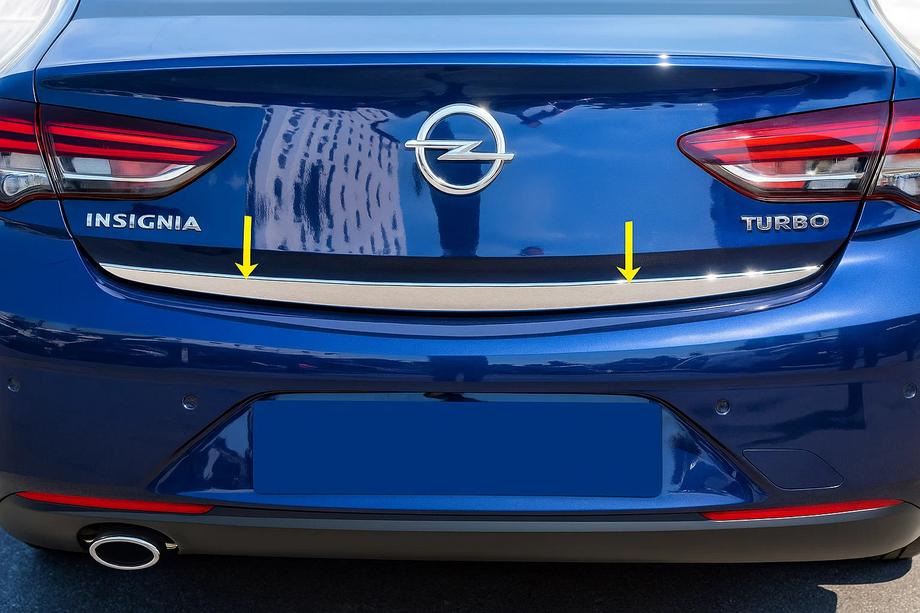 Opel Insignia 2017–2022 Nerjaveča zaščitna letev roba prtljažnika (1 kos) Image