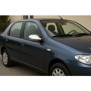 Kromirani pokrovi ogledal (2011↗, 2 kosa, plastika) fotografija 2