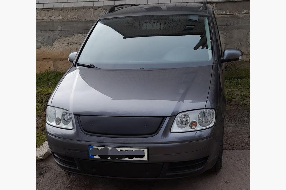 Volkswagen Touran 2003–2010 Zimska maska hladilnika (zgornja, 2003-2006) Mat Fotografija 3