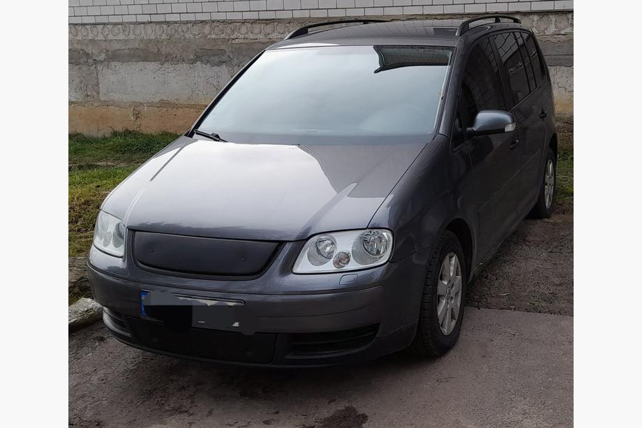 Volkswagen Touran 2003–2010 Zimska maska hladilnika (zgornja, 2003-2006) Mat Fotografija 4