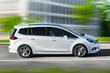 Pregled kompaktnega enoprostorca Opel Zafira fotografija 3
