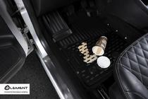 Ford Explorer 2011–2019 3D gumijasti tepihi za kabino (5 kos, Novline) Različica 2 fotografija 2