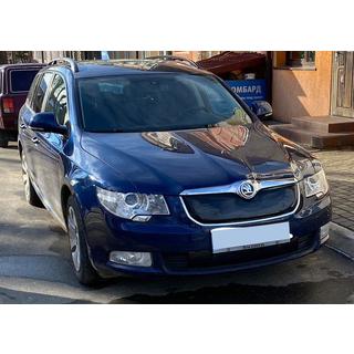 Zimski pokrov rešetke hladilnika (zgornji, 2008-2013) Skoda Superb 2009–2015 fotografija 4