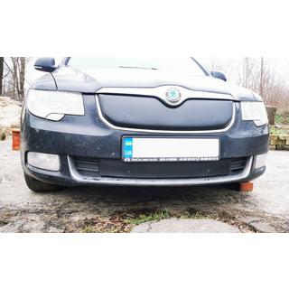Zimski pokrov rešetke hladilnika (zgornji, 2008-2013) Skoda Superb 2009–2015 fotografija 3