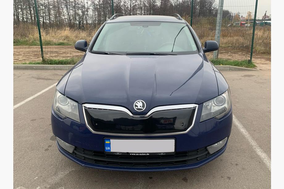 Skoda Superb 2009–2015 Zimski pokrov za masko hladilnika (zgornji, 2013-2015) Mat Image