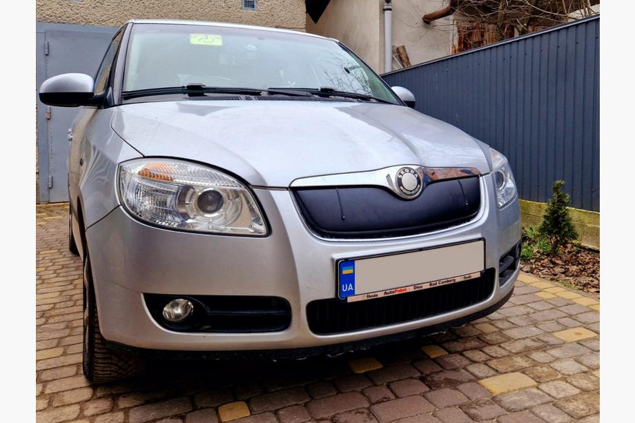 Skoda Roomster 2006–2015 Zimski pokrov rešetke hladilnika (2007-2010, zgornji) Mat Fotografija 2