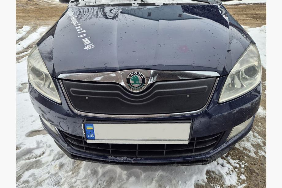 Skoda Roomster 2006–2015 Zimska obloga za masko hladilnika (2010+, zgornja) Fotografija 3