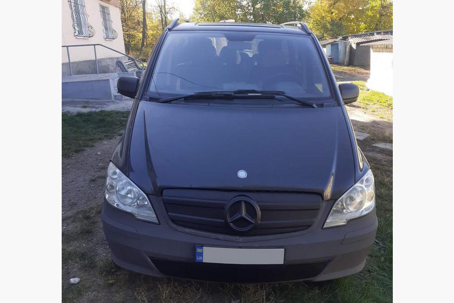Mercedes Vito W639 2004–2014 Zimska maska za sprednjo mrežo V2 (2010-2015) Sijajna Image