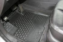 Hyundai Santa Fe 2 2006–2012 3D gumijasti tepihi za notranjost (4 kosi, Novline) fotografija 2