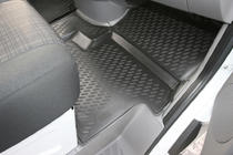 Mercedes Sprinter W906 2006–2018 (2015↗) Gumijasti tepihi za notranjost (2 kos, Novline) fotografija 4