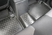 Mitsubishi L200 2015–2024 3D gumijaste preproge za notranjost (4 kos, Novline) Proračunska izvedba fotografija 2