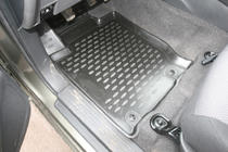 Mitsubishi L200 2015–2024 3D gumijaste preproge za notranjost (4 kos, Novline) Proračunska izvedba fotografija 3