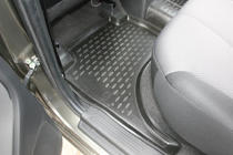 Mitsubishi L200 2015–2024 3D gumijaste preproge za notranjost (4 kos, Novline) Proračunska izvedba fotografija 6